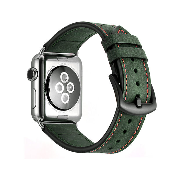 Dark Green Apple Watch Band